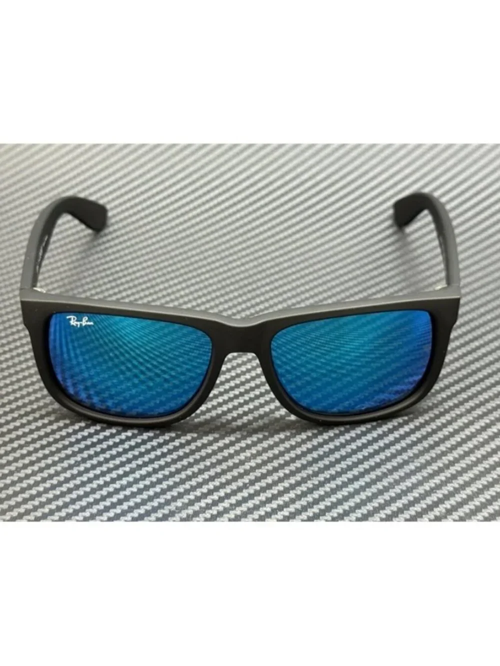 New Ray-Ban Men Rubber Black Sunglasses 54-16-145